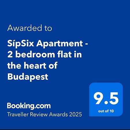 Sipsix Apartment - Modern 2 Bedroom Newly Renovated Flat With Ac In Budapest City Centre Exterior foto